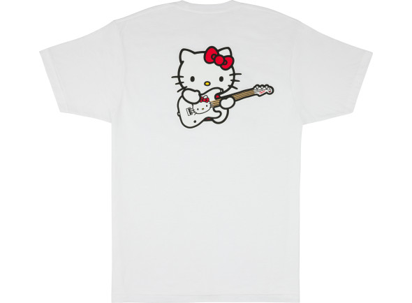 Fender Hello Kitty Logo Tee M Fender Hello Kitty Logo Tee M